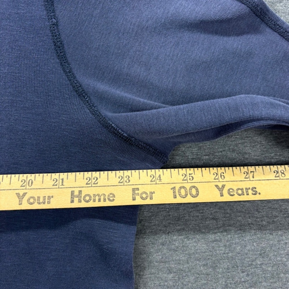 Vintage Polo Ralph Lauren Henley Mens XL Long Sleeve 100% Cotton Blue Pullover - Picture 8 of 10